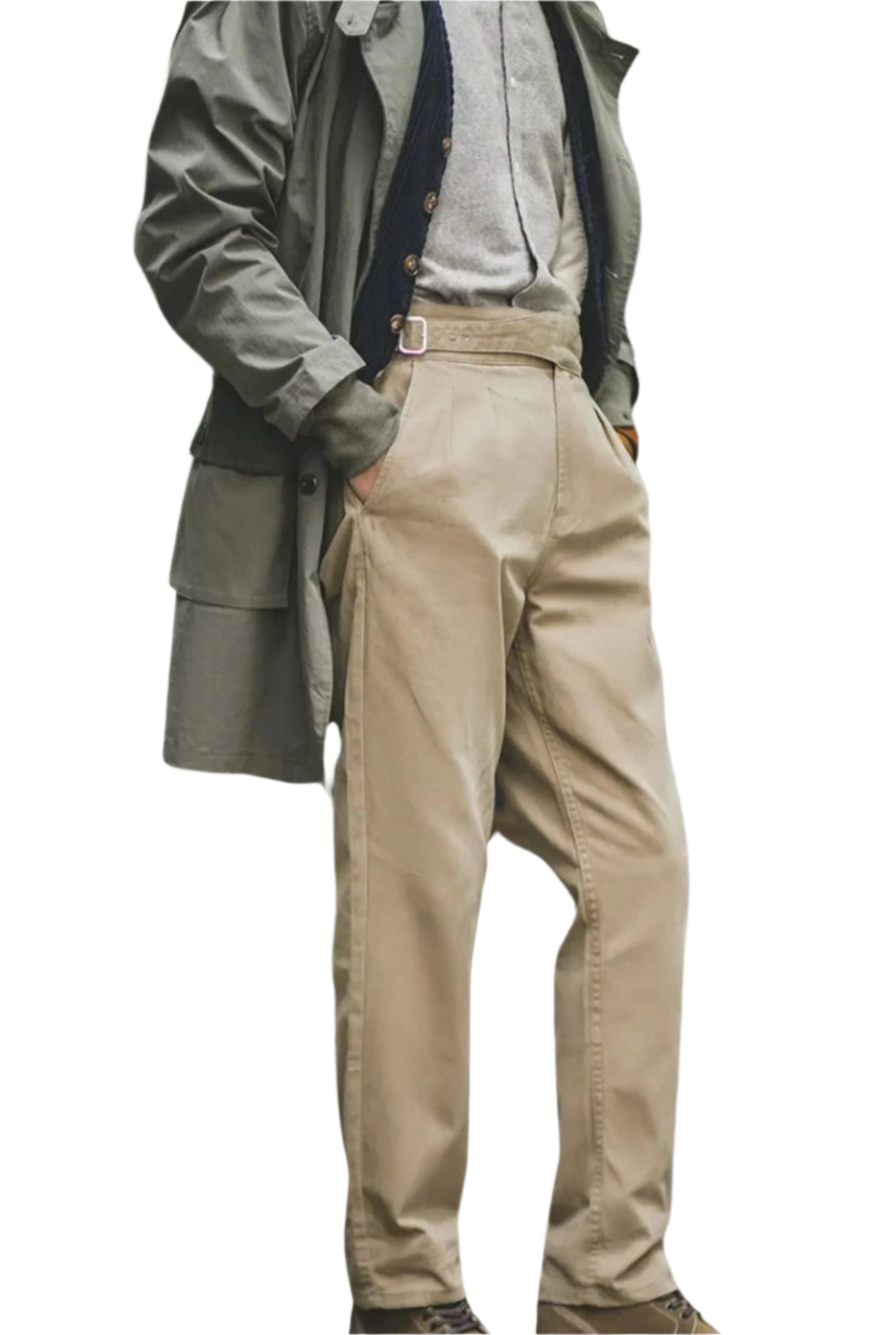 The Torino Vintage Cotton Pantalon for Men