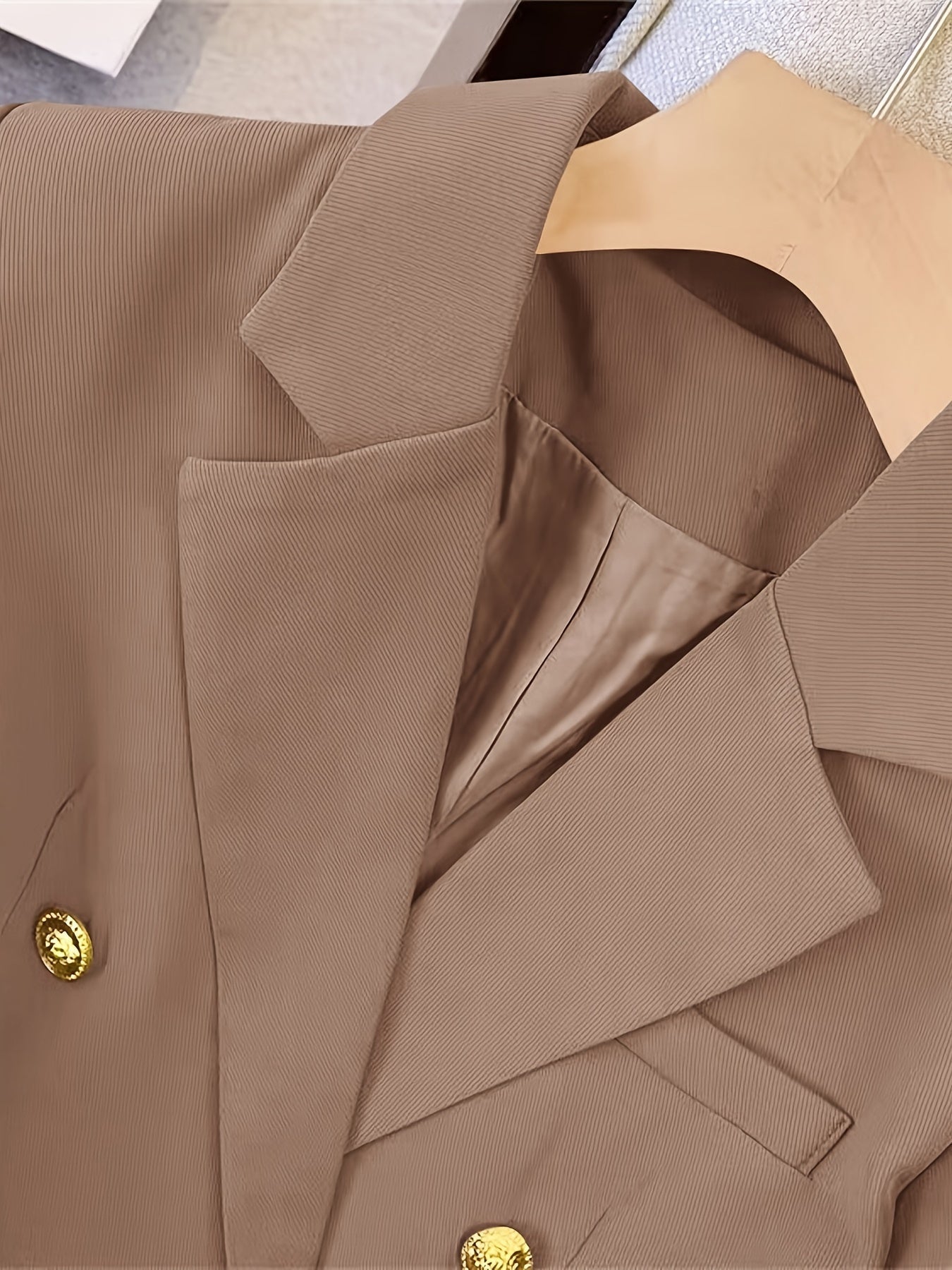 Women's Tailored Double Breasted Blazer