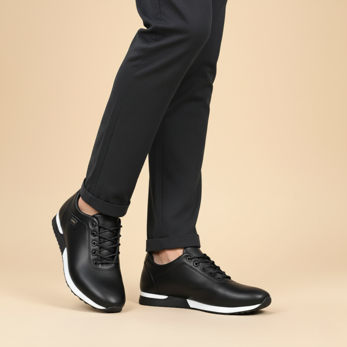 The Bond Street Men’s Shoes Leather Sneakers