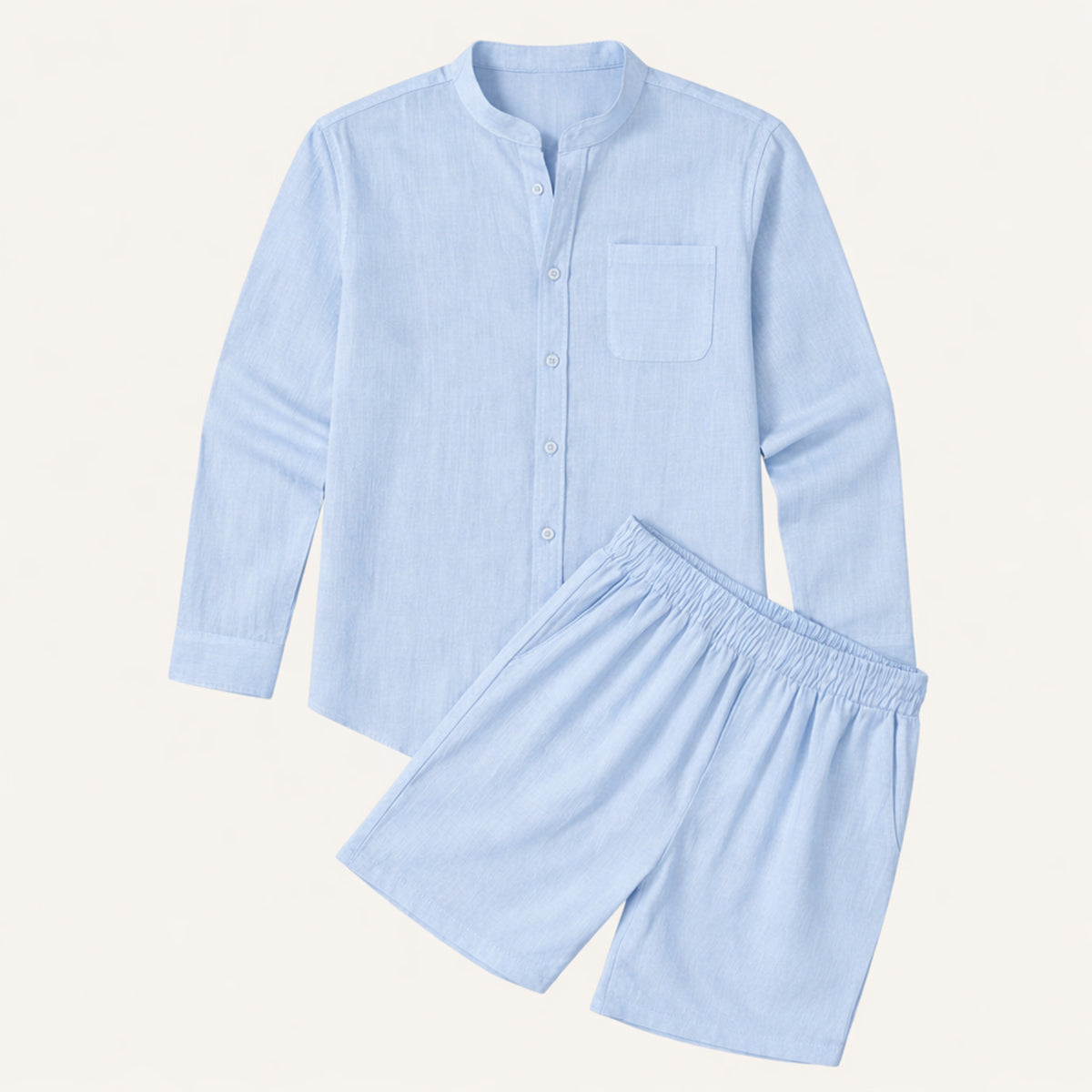 The Algrave Linen Set – Summer Co Ord for Men