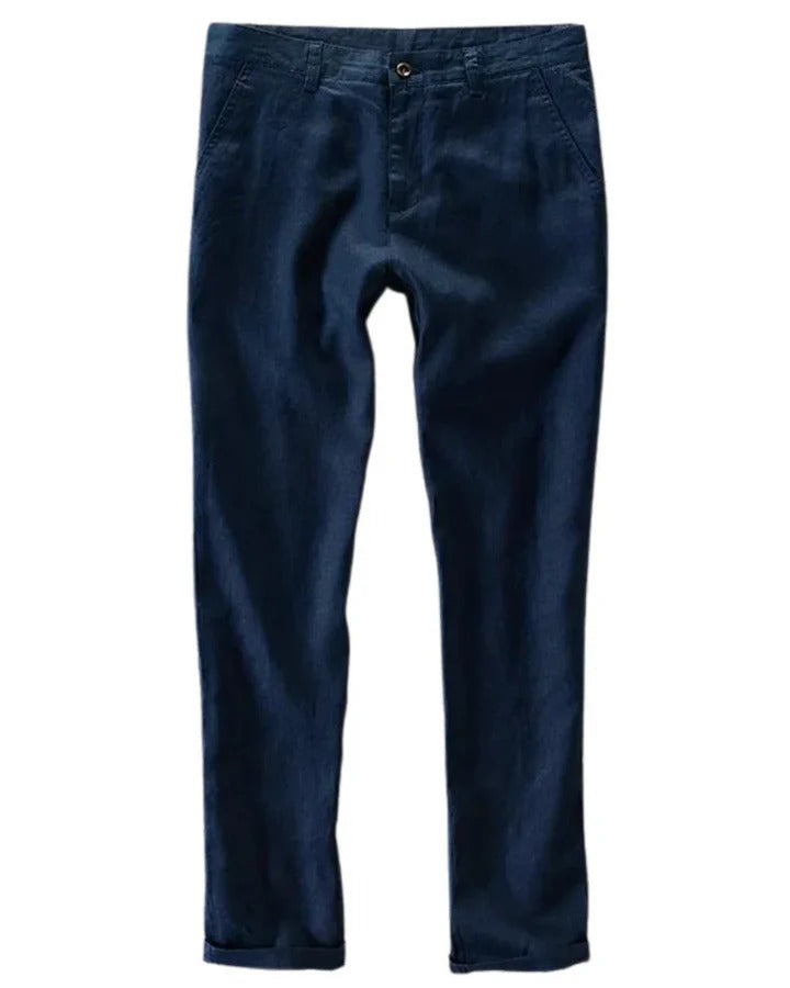 The Scottsdale Men's Relaxed Fit Linen Trousers
