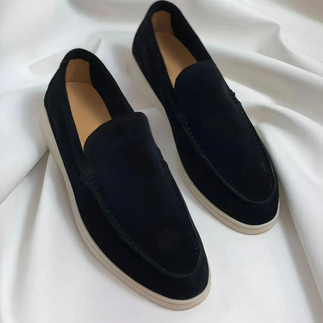 The Cannobio Men's Premium Suede Slip On Loafers