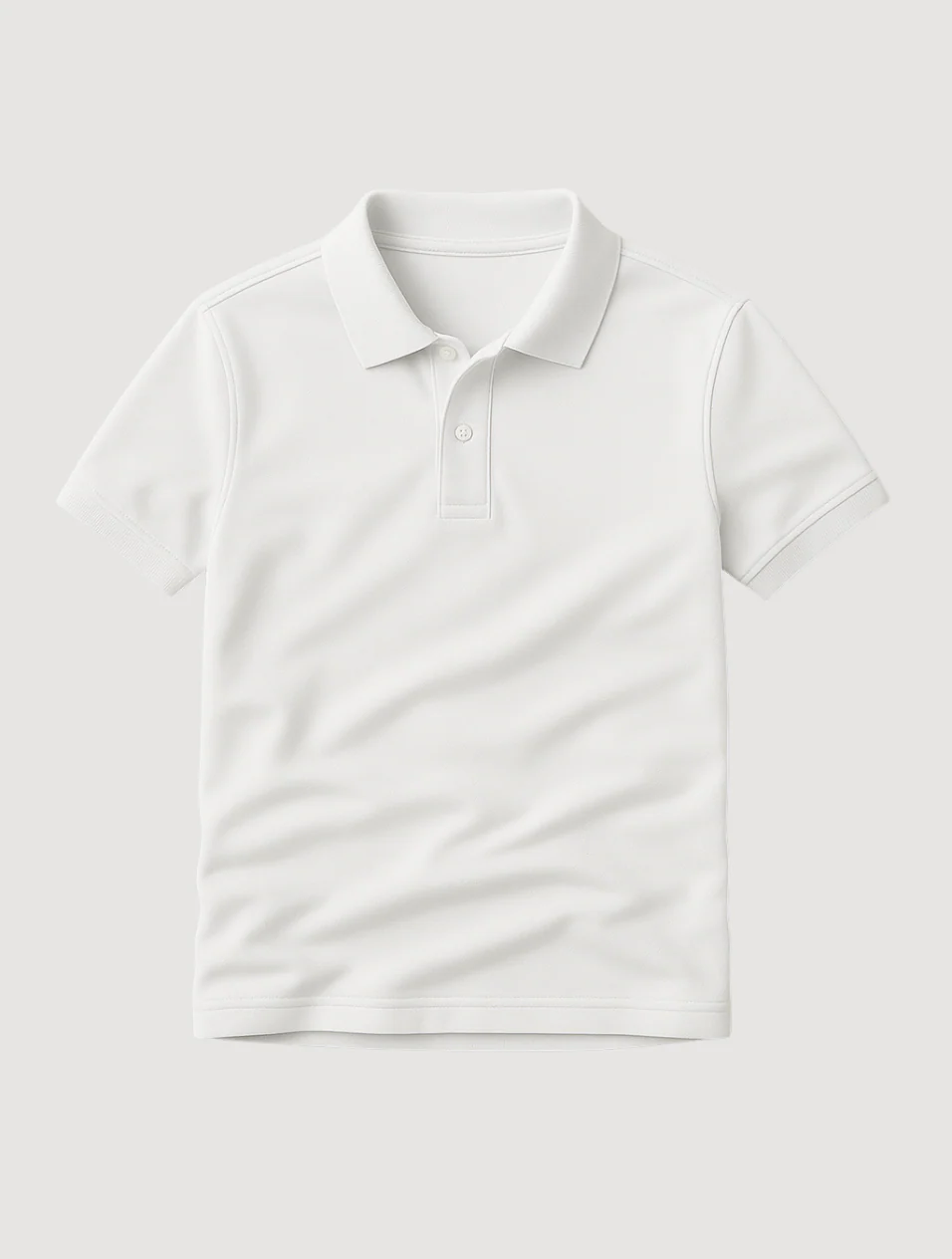 The Corsica Men's White Old Money Polo Shirt