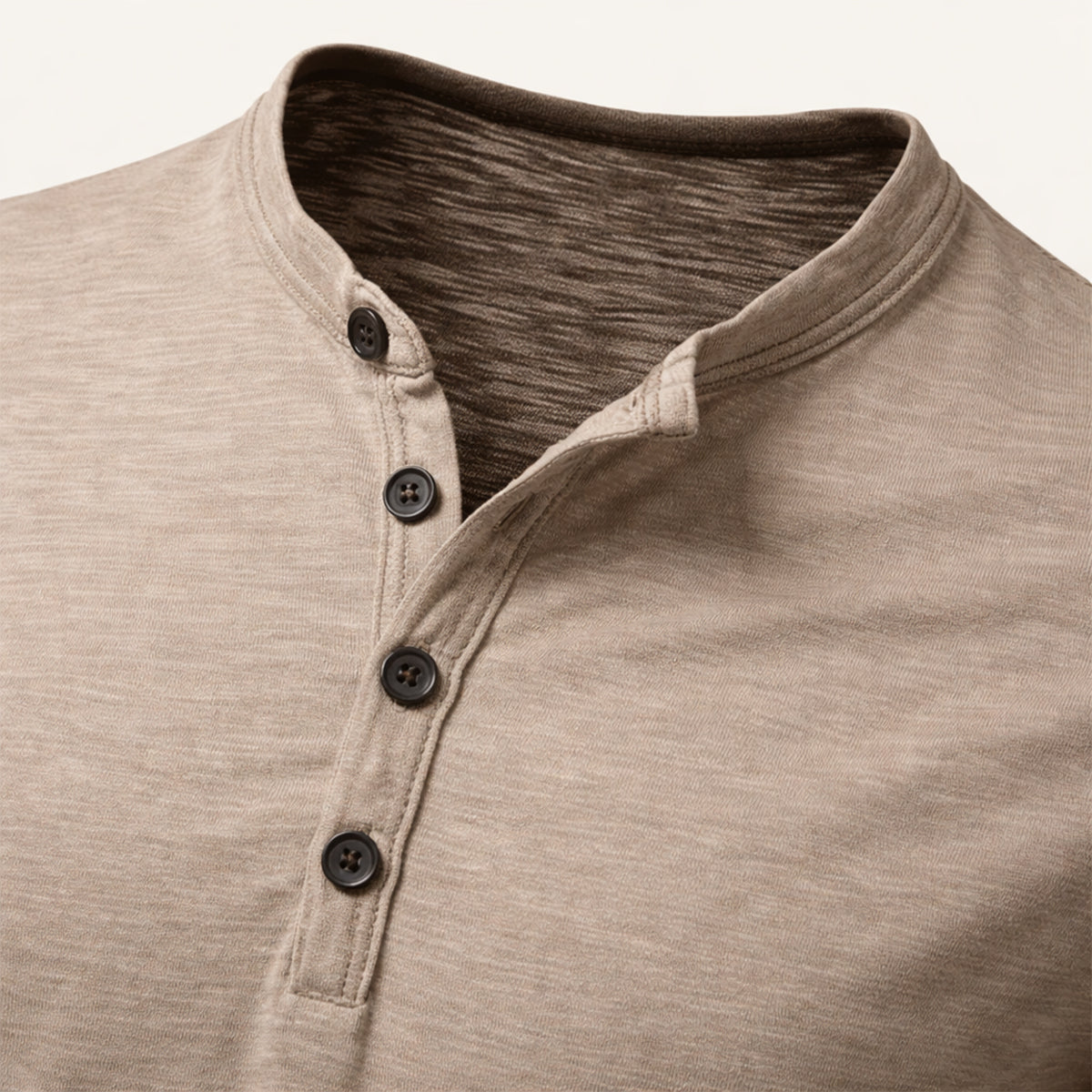 The Windsor Men’s Casual Henley Collar Summer T Shirt