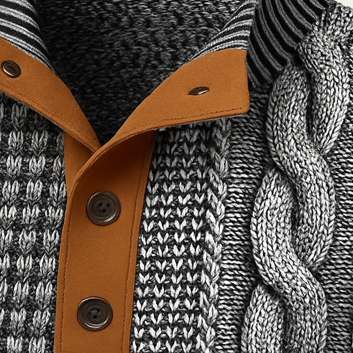 The Kingsley Men’s Luxury Cashmere Knit Sweater