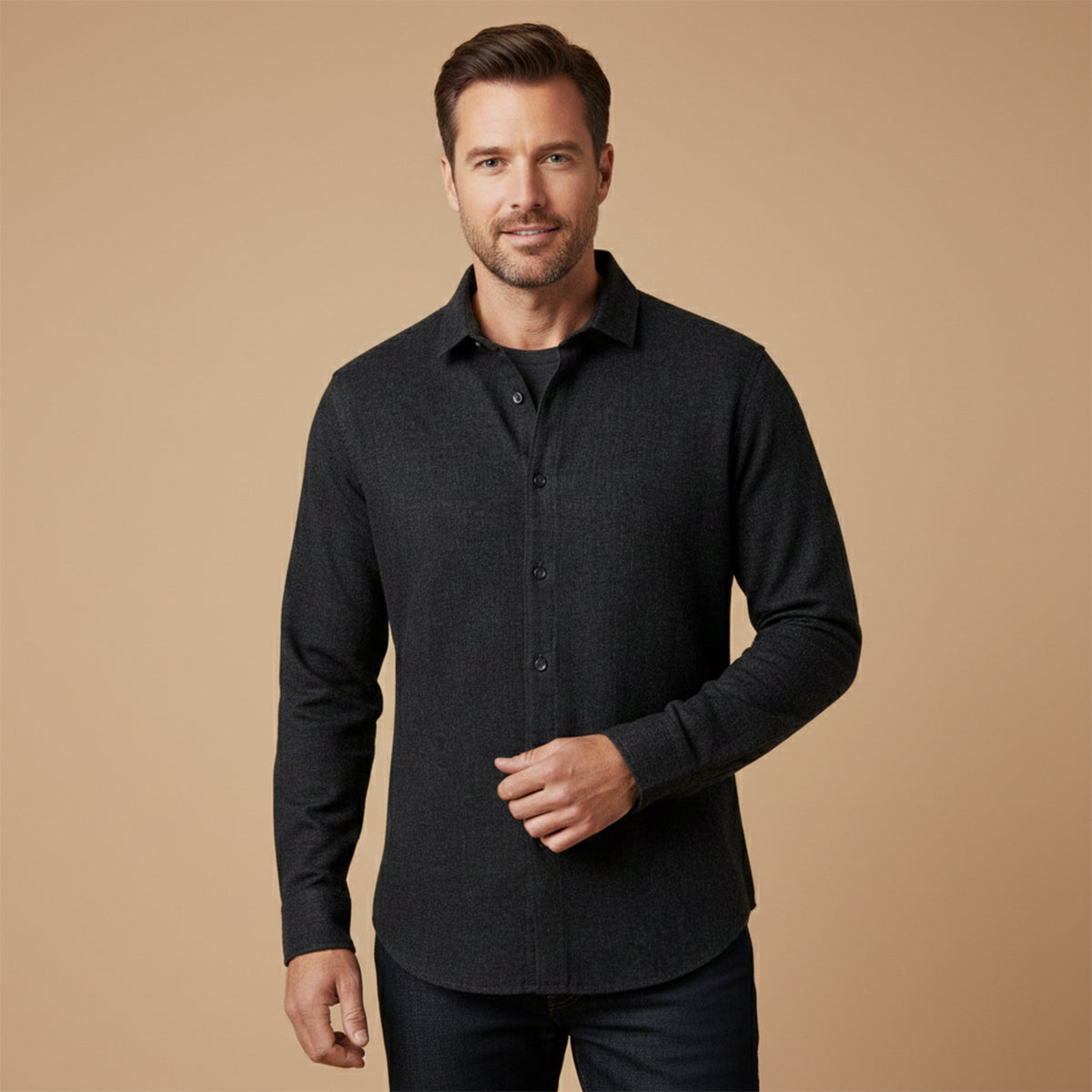 The Broni Men's Premium Long Sleeve Shirt