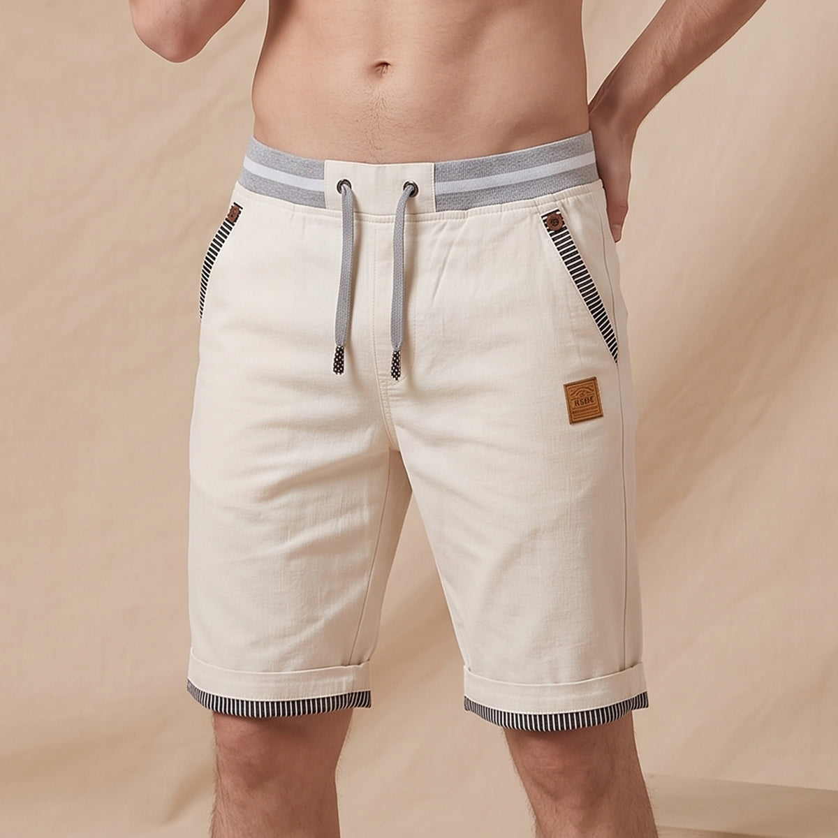 The Redwood Men’s Drawstring Summer Jogger Shorts