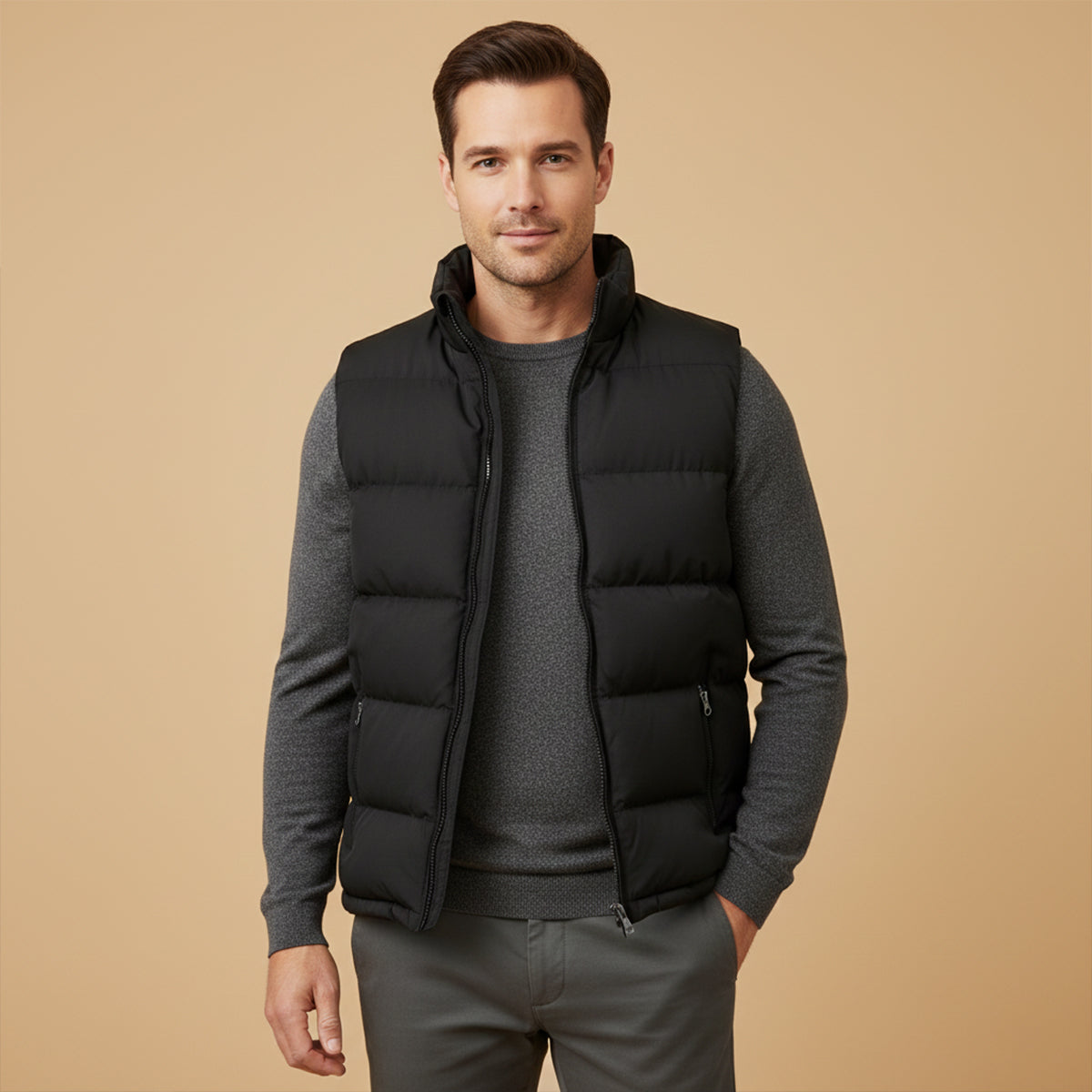 The Peterborough Men’s Padded Winter Puffer Gilet