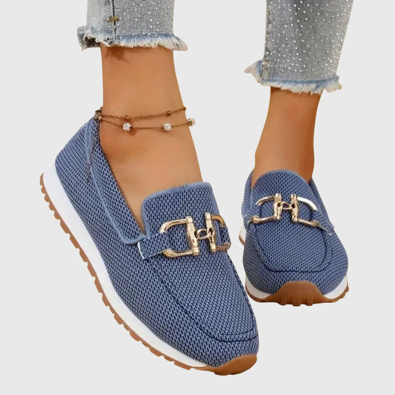 Slip On Mesh Loafer Sneaker with Lug Sole