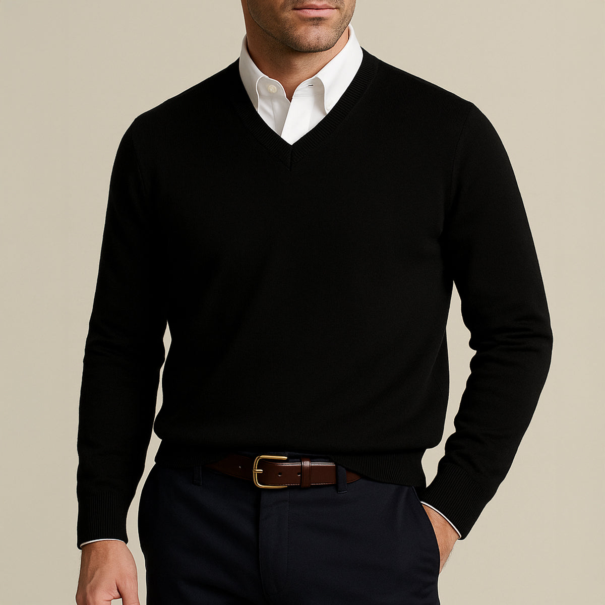 The Cleveland Cashmere Sweater for Men