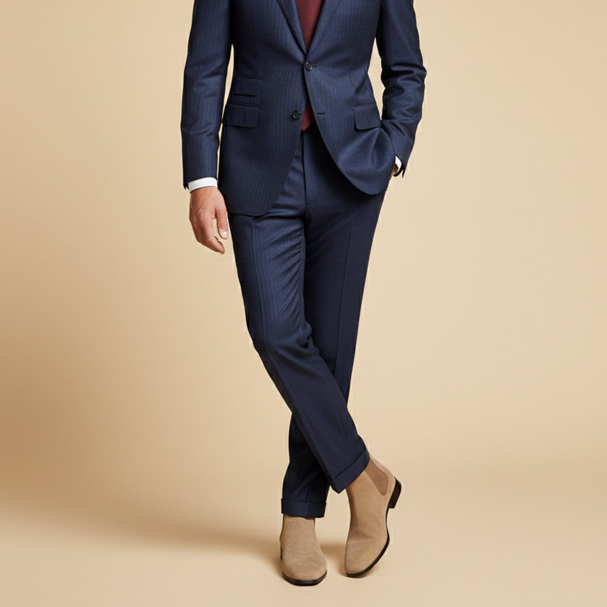 The Aldridge Men’s Retro Leather Ankle Chelsea Boots