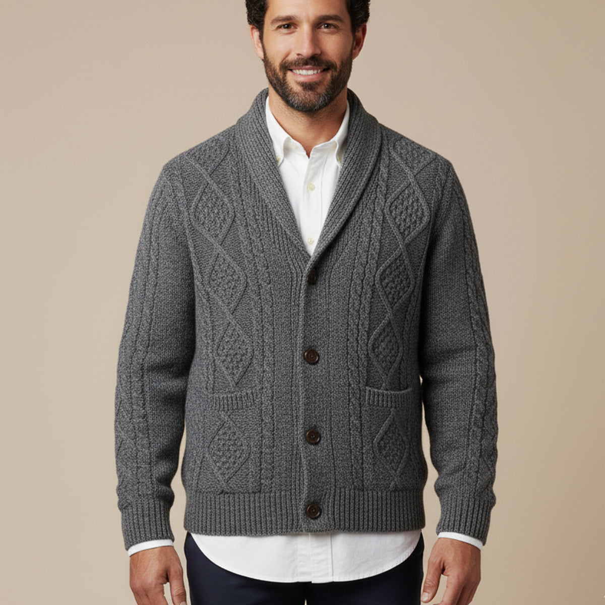 The Lanchester Cardigan for Men