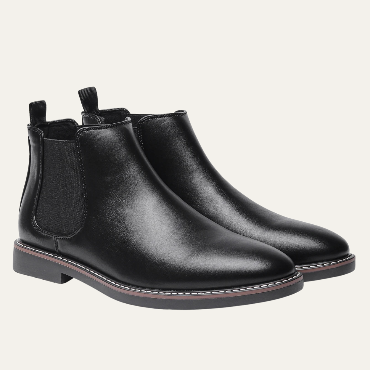 The Treviso Men's Retro Smart Casual Slip-On Chelsea Boots