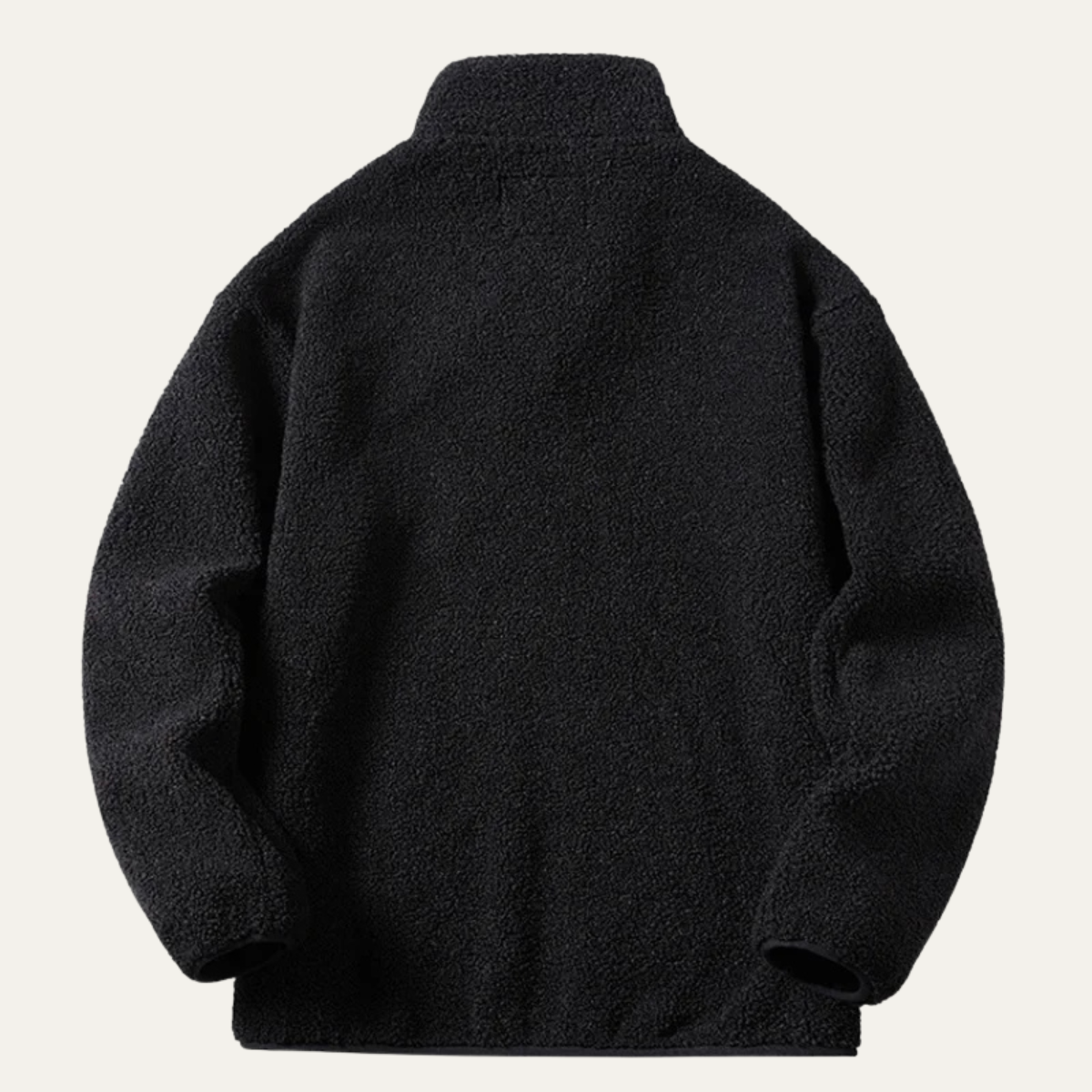 The Porta Venezia Men’s Thick Fleece Winter Warm Zip Up Sweater