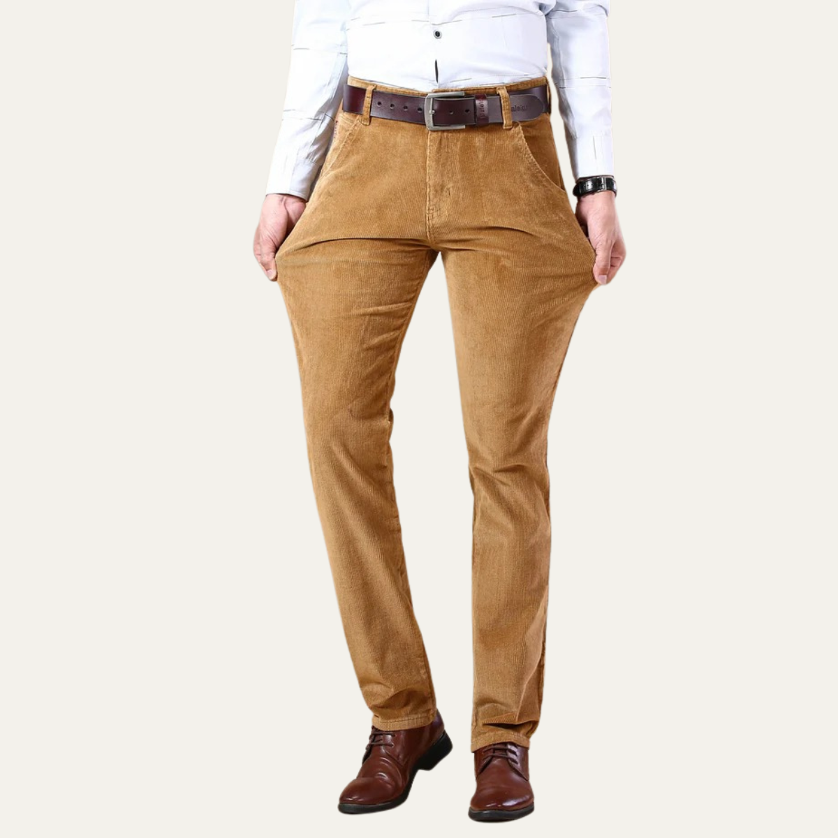 The Bristol Men’s Elegant Classic Corduroy Pants