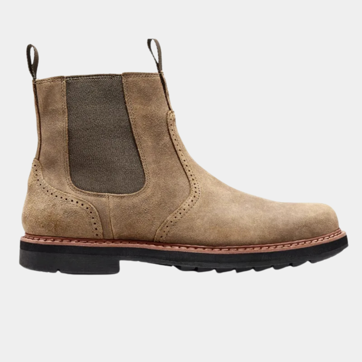 The Camden Men’s Classic Slip On Leather Chelsea Boots