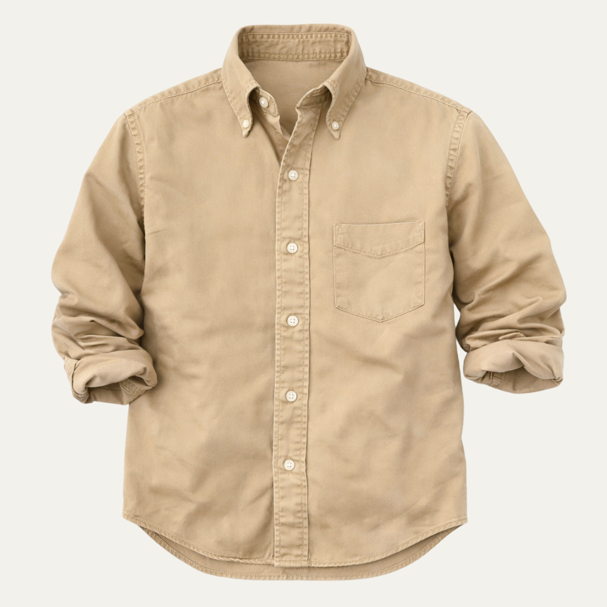 The Vercelli Men’s Solid Colour Button Down Casual Shirt