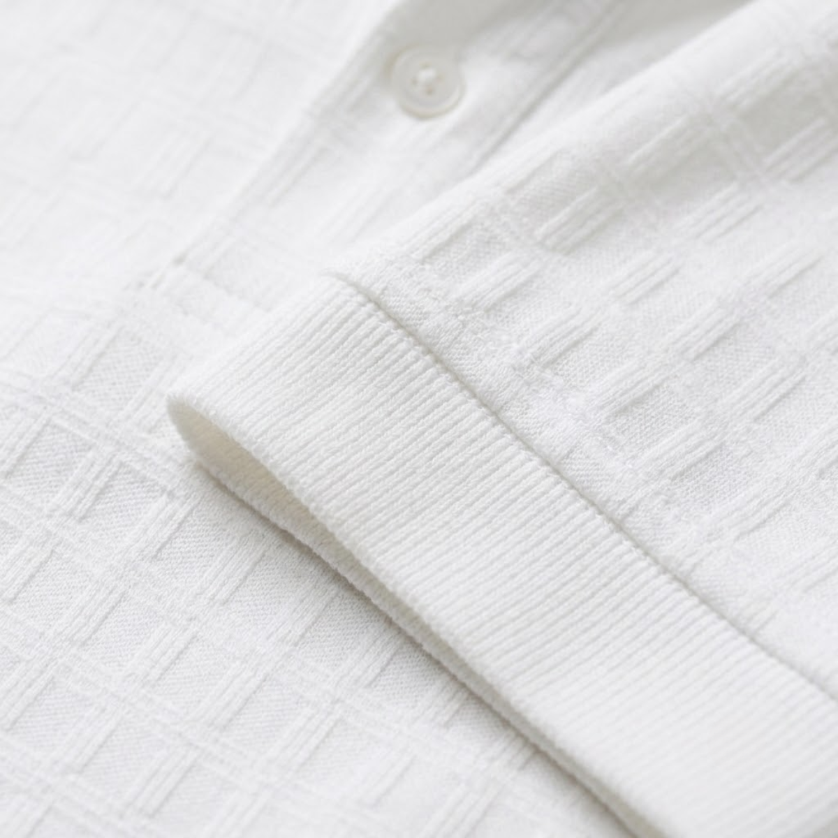 The Oakridge Hill Men’s Classic Textured Summer Polo Shirt