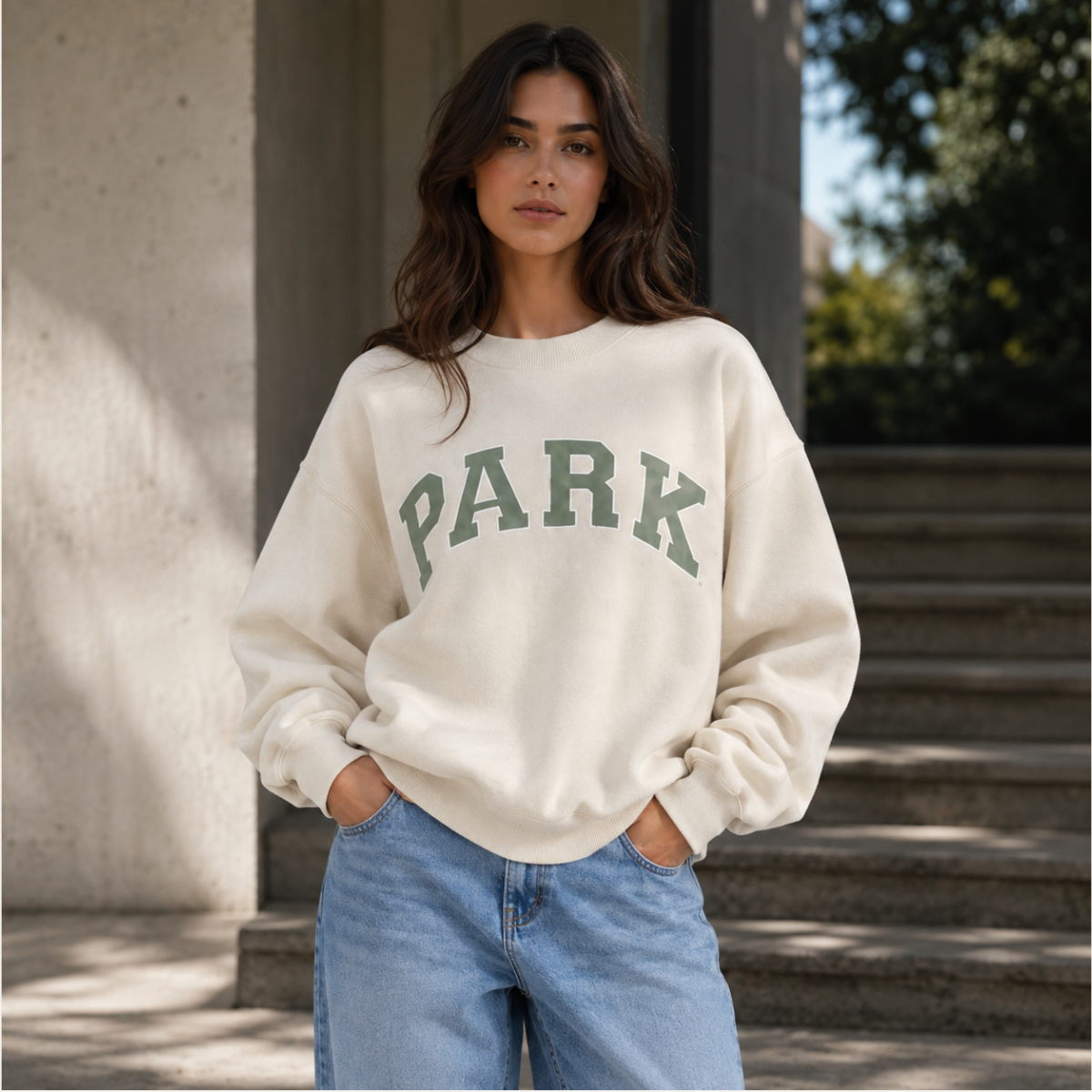 Oversized Varsity Sweatershirt & Hoodie