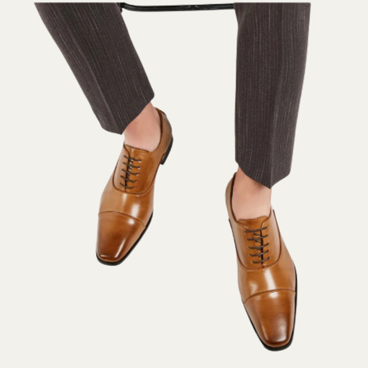 The Albright Men’s Polished Formal Lace Up Leather Dress Shoes