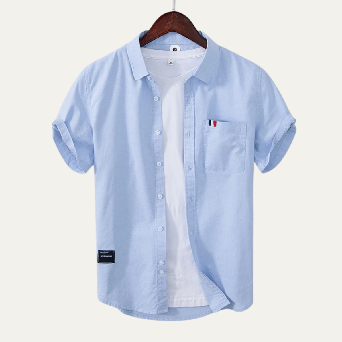 The Salerno Men’s Slim Fit Cotton Button Up Shirt