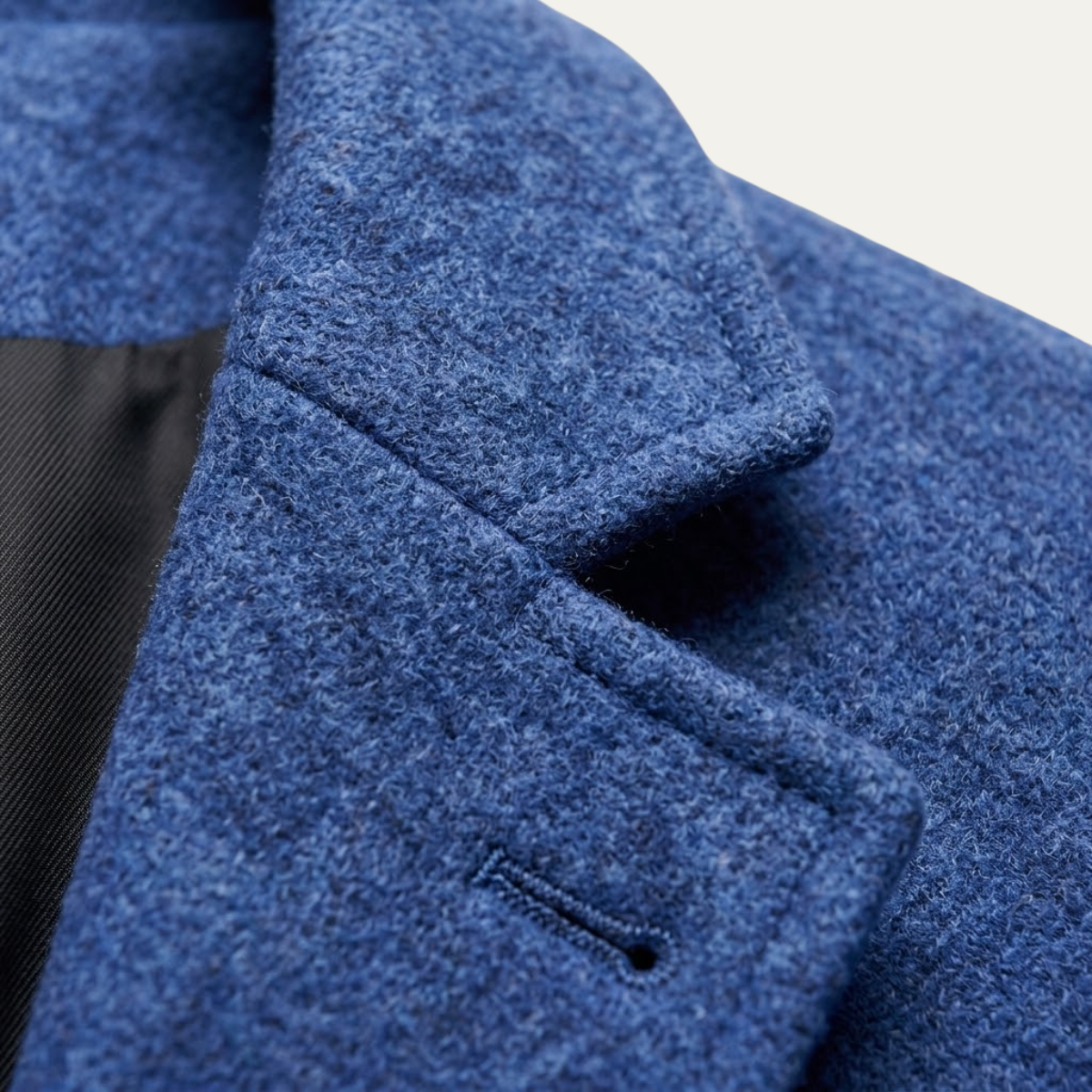 Women's Oversized Wool Blend Coat – Long Single Breasted Winter Overcoat