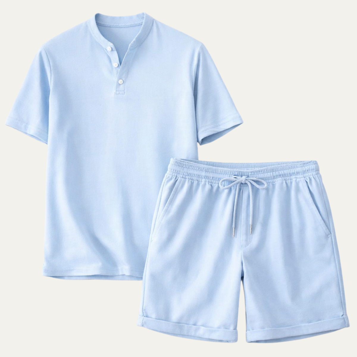 The Pinevalley Men’s Casual Summer Set – T Shirt & Shorts