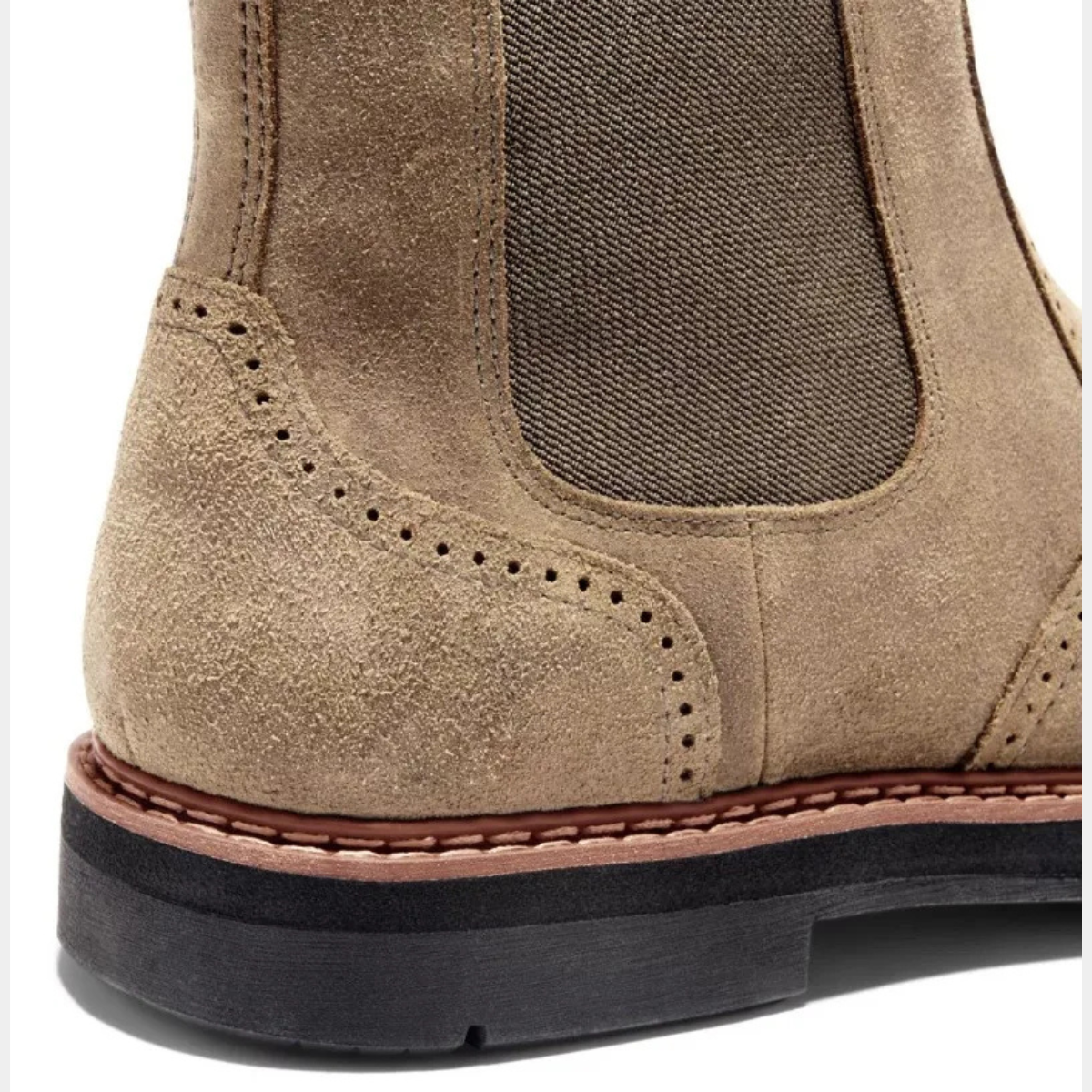 The Camden Men’s Classic Slip On Leather Chelsea Boots
