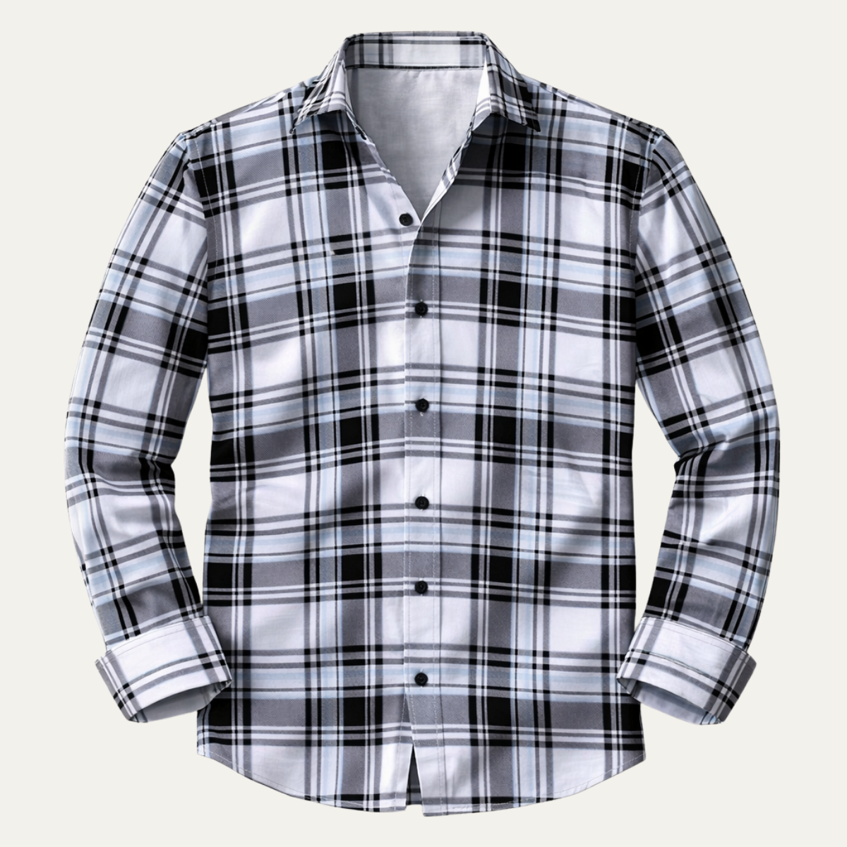 The Livorno Men’s Western Style Shirt Cowboy Print Trendy Shirt