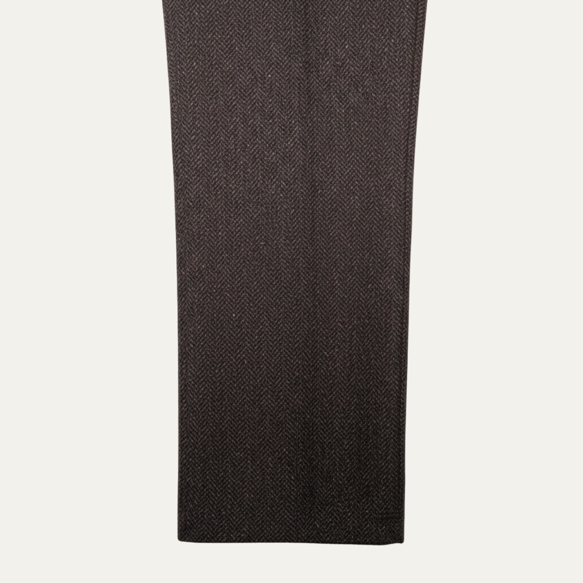 The Bridgecrest Men’s High Waisted Herringbone Retro Tweed Wool Pants