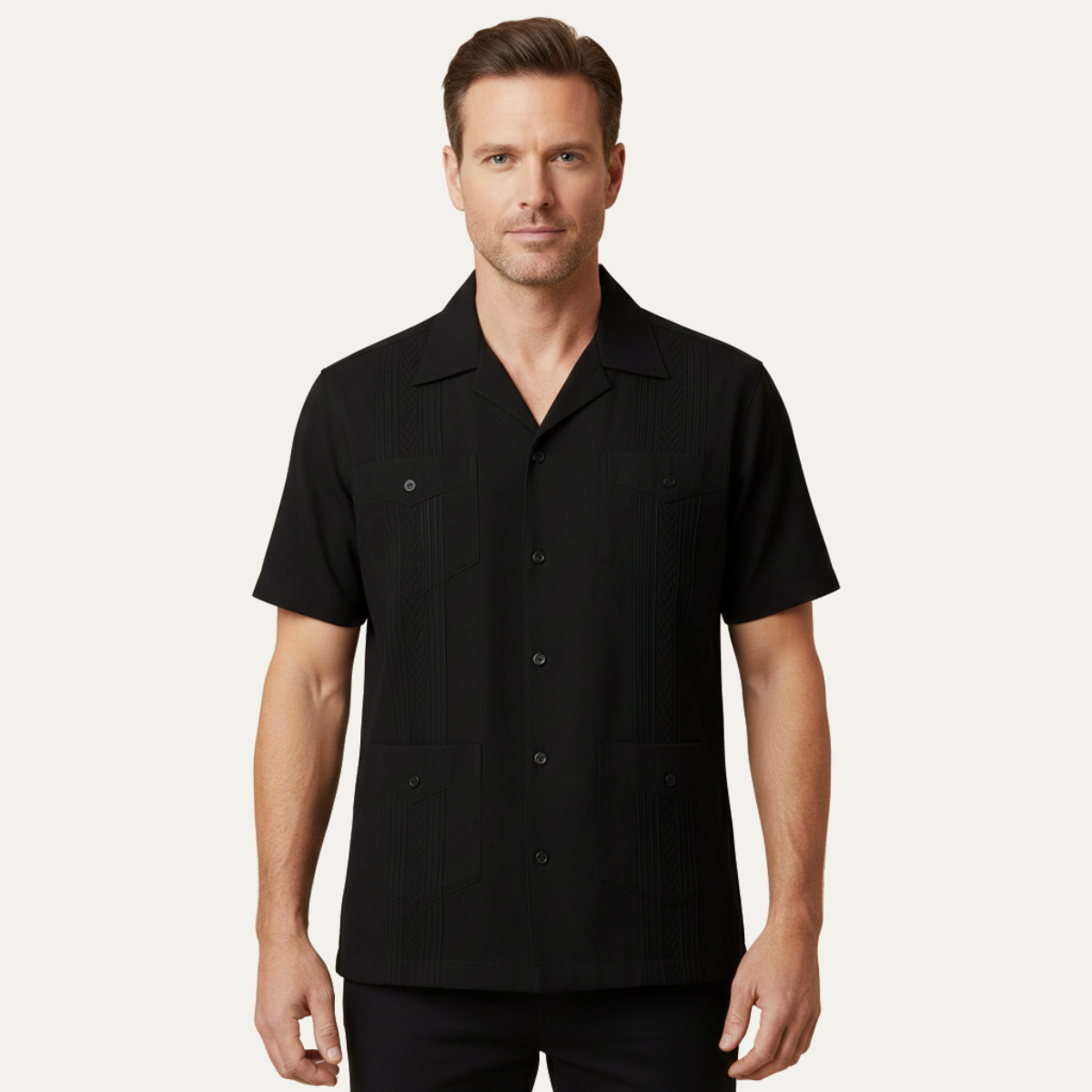 The Calderon Linen Cuban Shirt for Men
