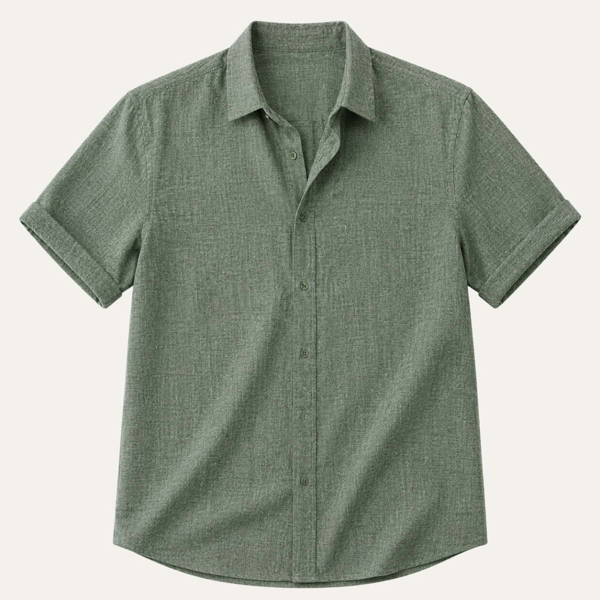 The Procida Men's Trendy Linen Button Up Shirt