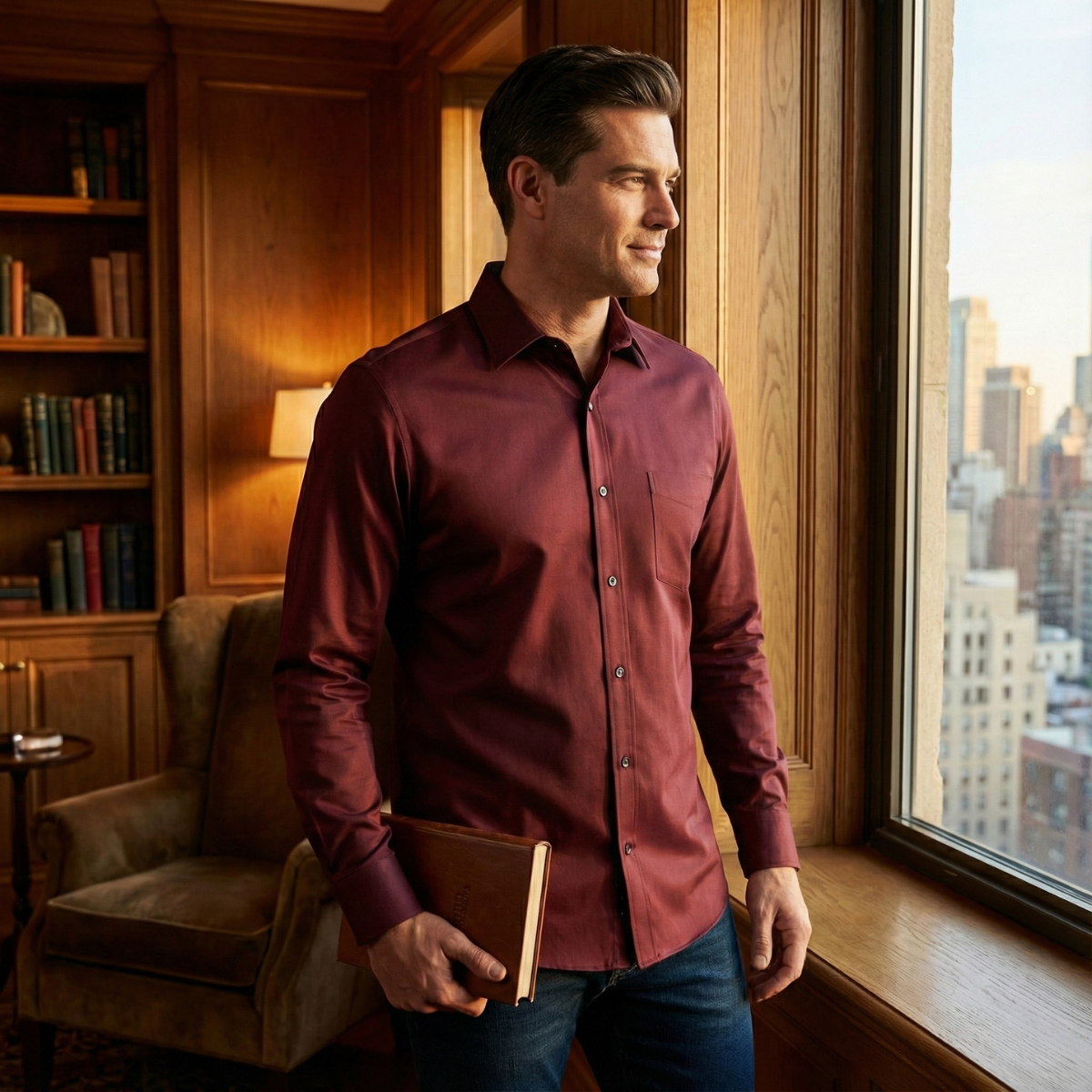 The Kensington Cotton Men’s Formal Shirt