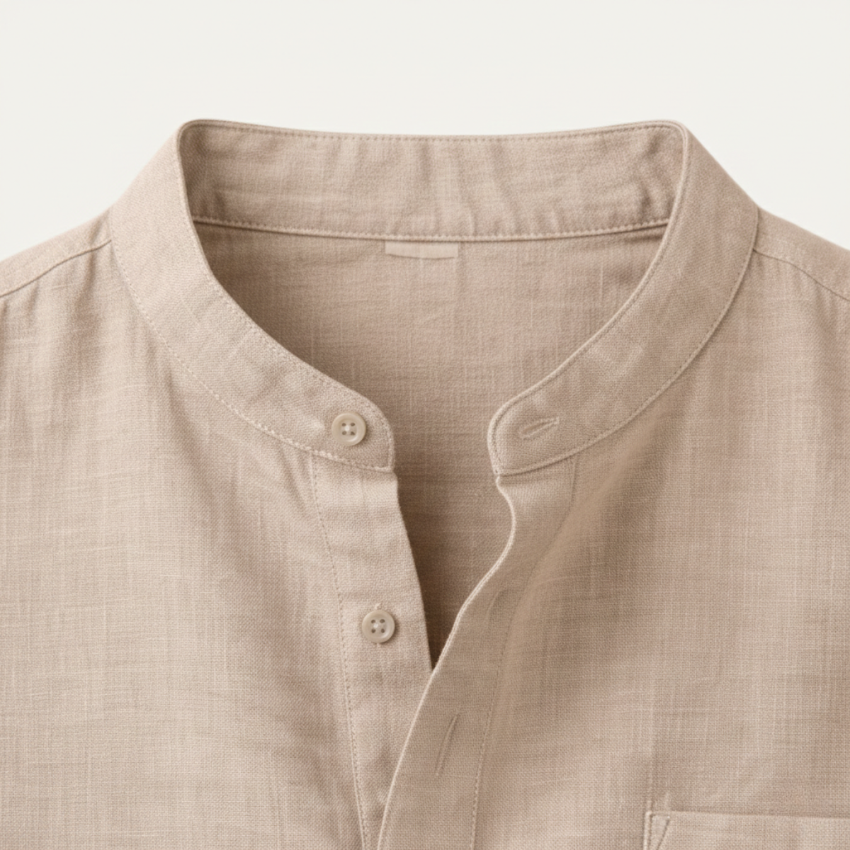 The Sardinia Men’s Casual Linen Henley Summer Shirt