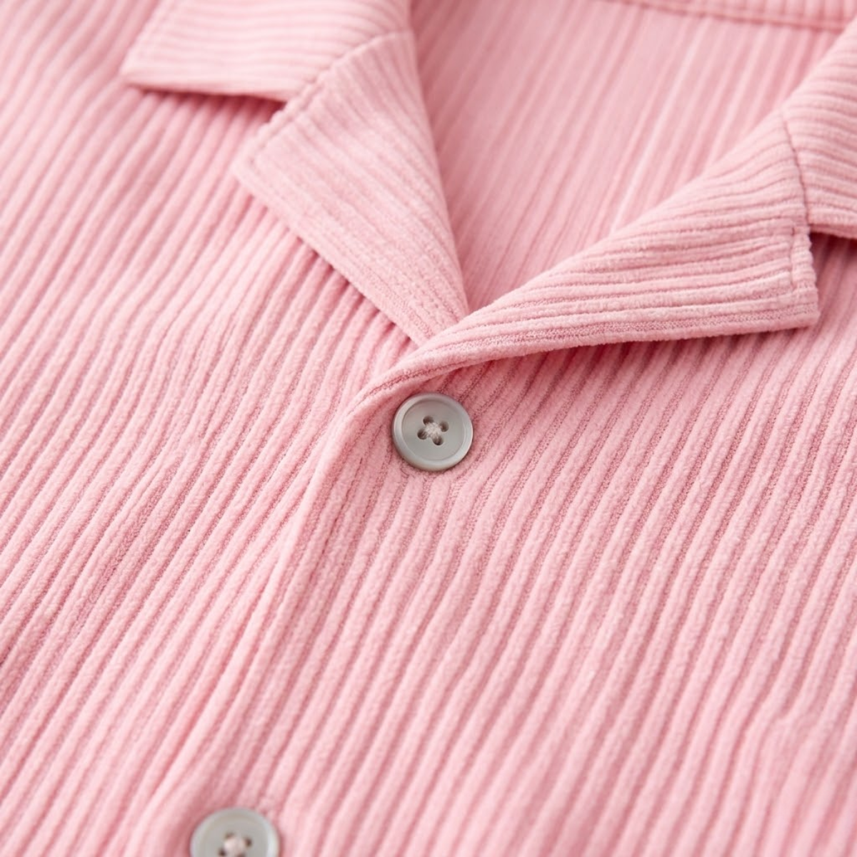 The Brookmill Men’s Ribbed Summer Set – Shirt & Shorts