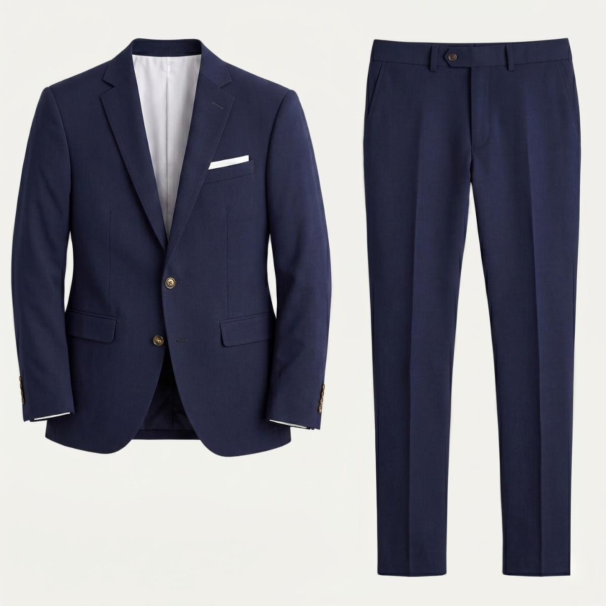 The Brescia Men’s Two Piece Suit – Slim Fit Blazer and Pants Formal Set