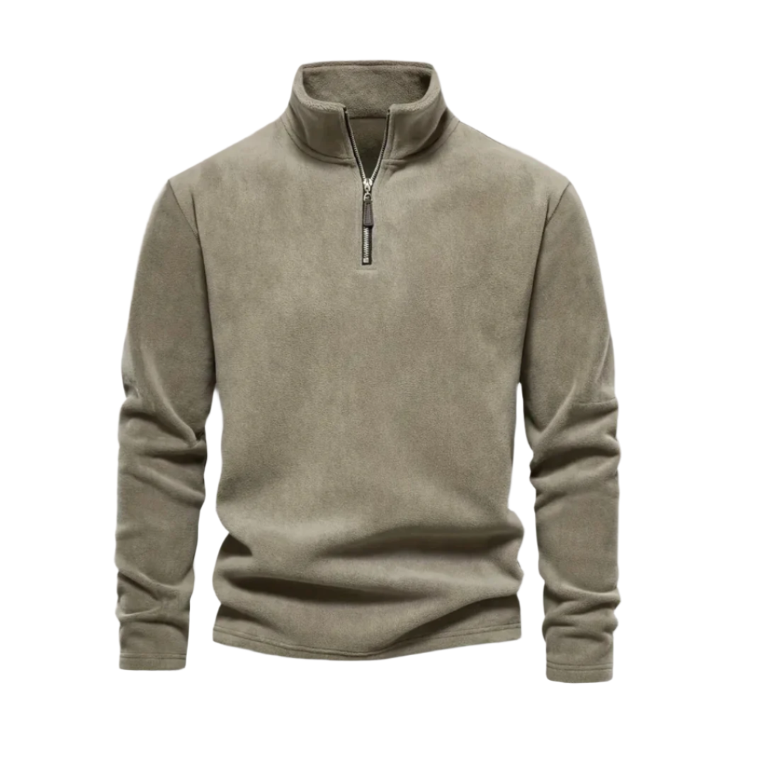 The Albury Classic Fleece Quarter Zip Sweater for Men