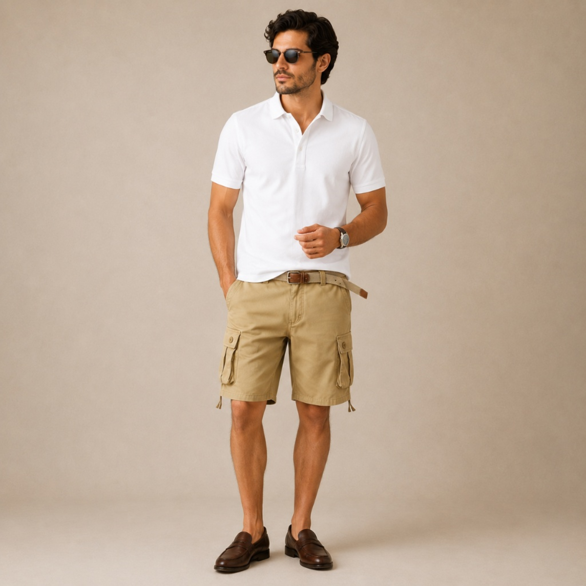 The Hampton Men’s Classic Utility Outdoor Shorts with Pockets