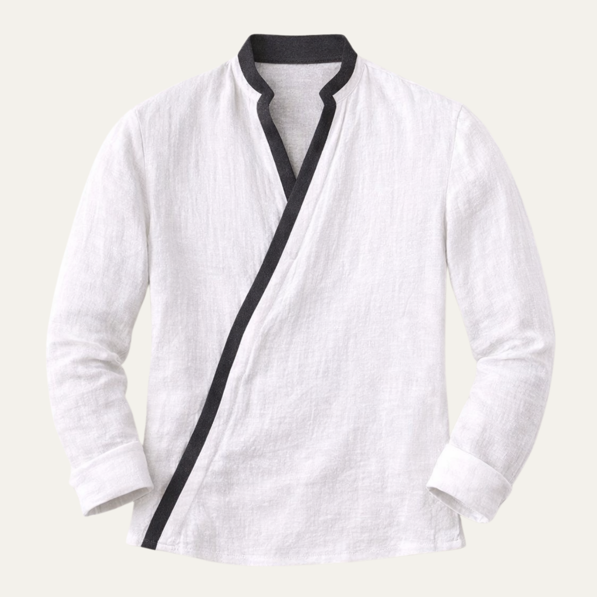 The Toulouse Men’s Lightweight V Neck Buttonless  Shirt