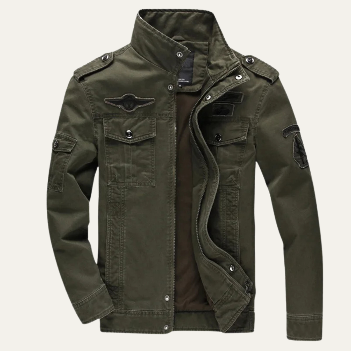 The Faro Men’s Casual Multi Pocket Windproof Hunting Jacket