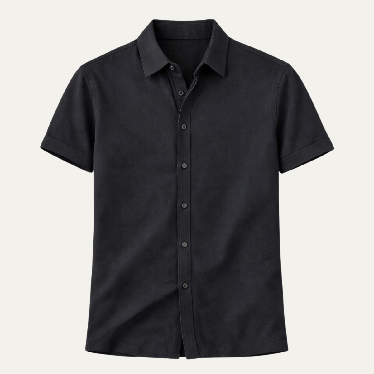 The Belluno Men’s Casual Business Solid Button-Up Shirt