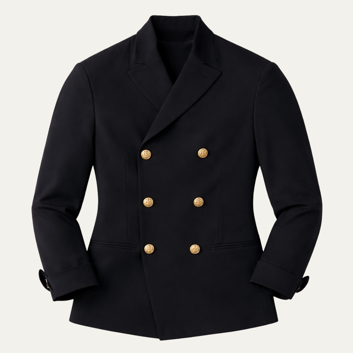 The Parisian Men’s Slim Fit Double Breasted Casual Shirt