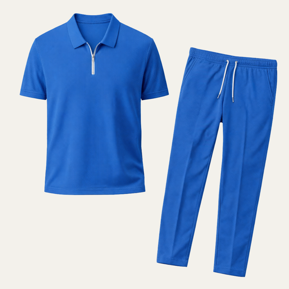 The Bellview Men’s Relaxed Fit Short Sleeve Top &amp; Pants Set
