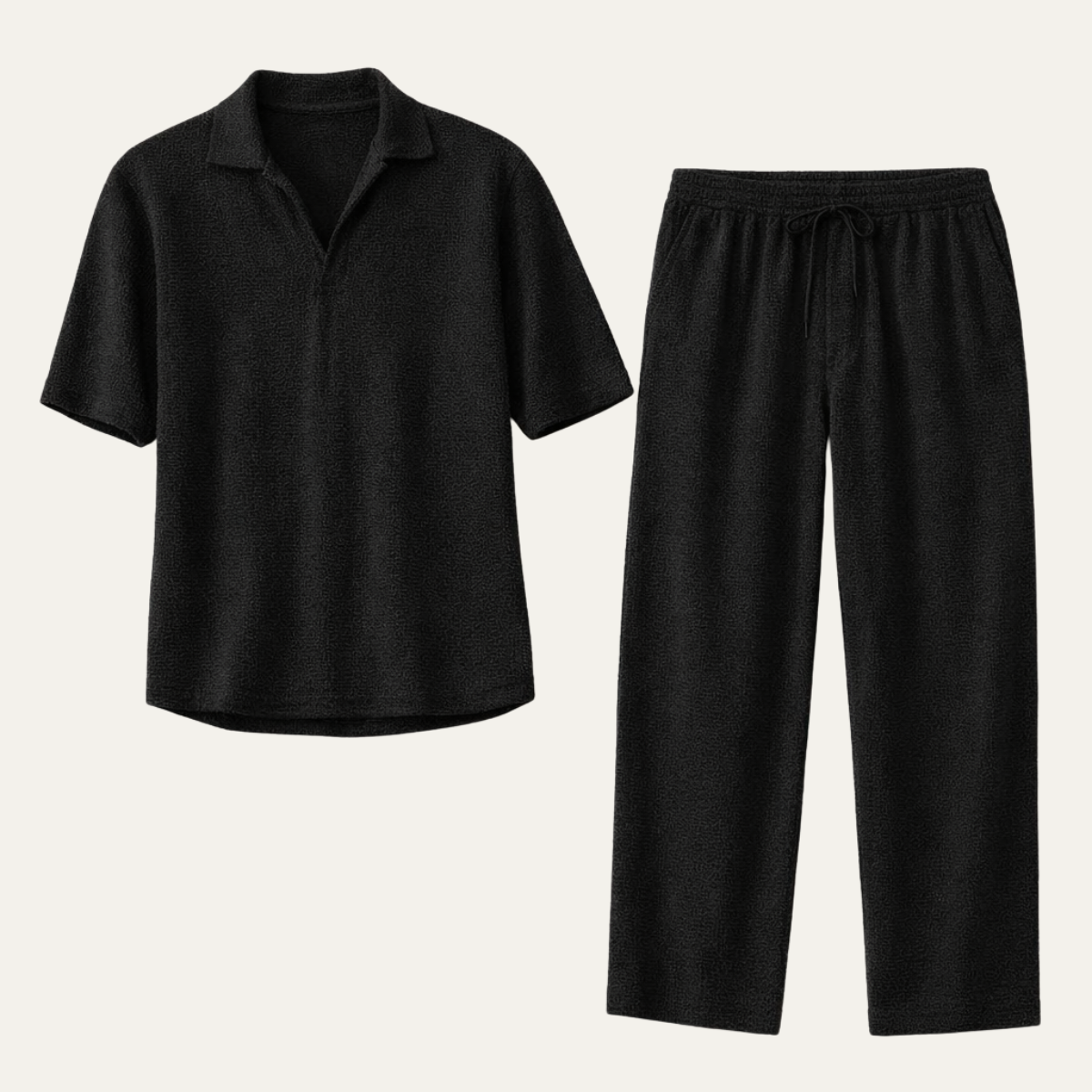 The Warwick Men’s Relaxed Trendy Summer Set – Shirt &amp; Pants
