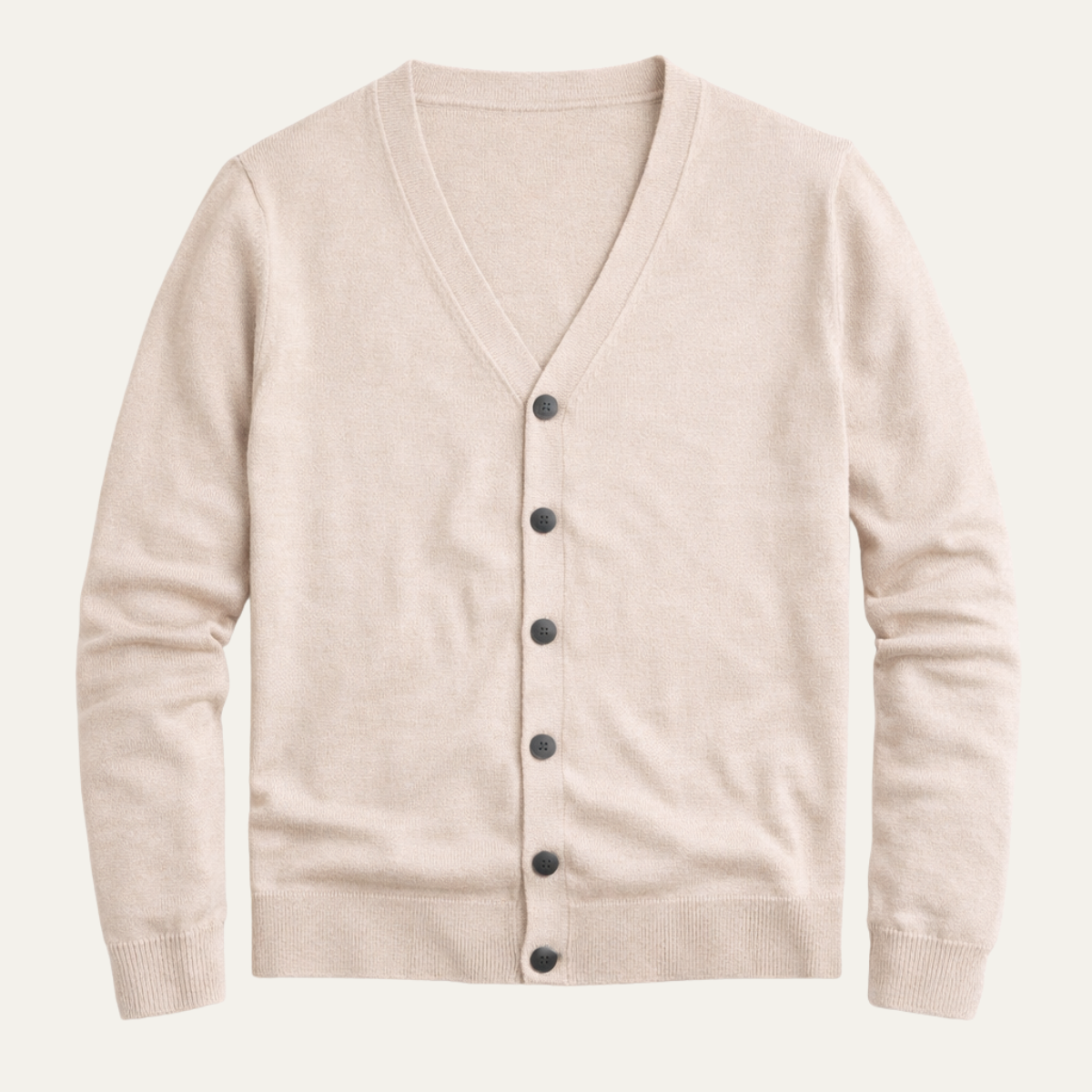 Men’s V Neck Slim Fit Knit Cardigan