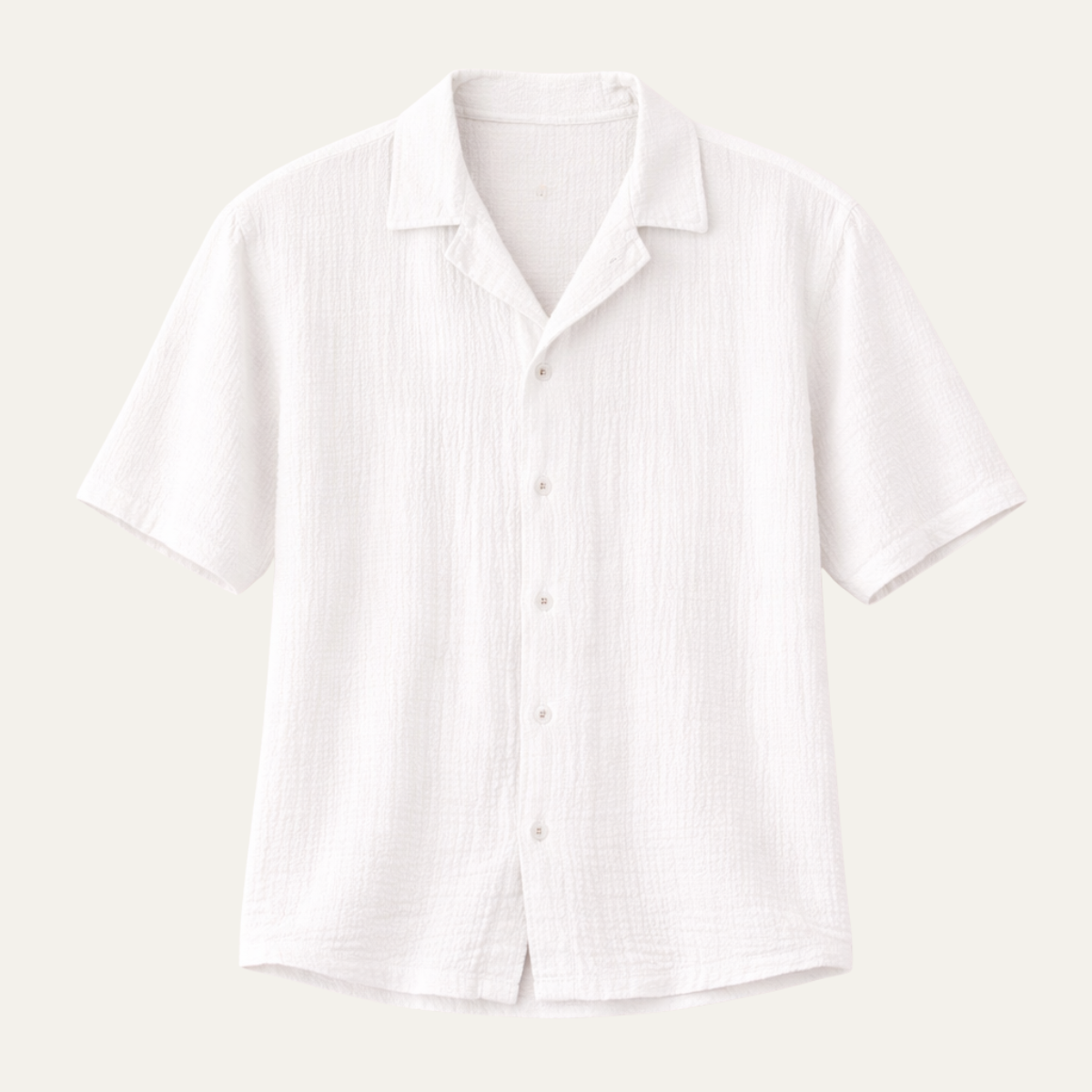 The Oxford Men’s Turn Down Collar Trendy Loose Fit Button Up Shirt