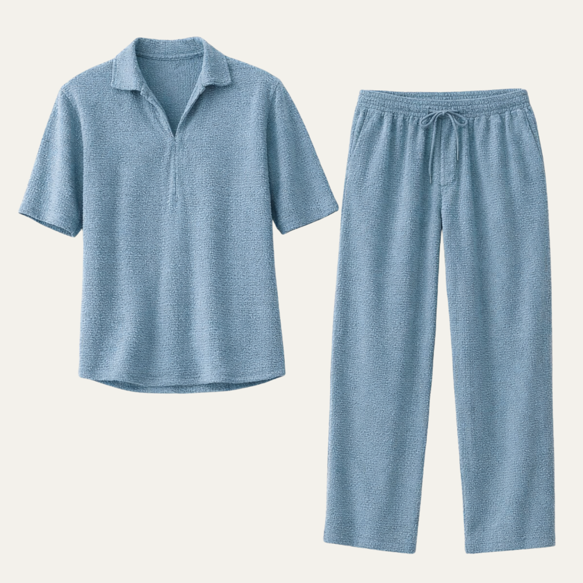 The Cambridge Men’s Relaxed Casual Summer Set – Shirt &amp; Pants