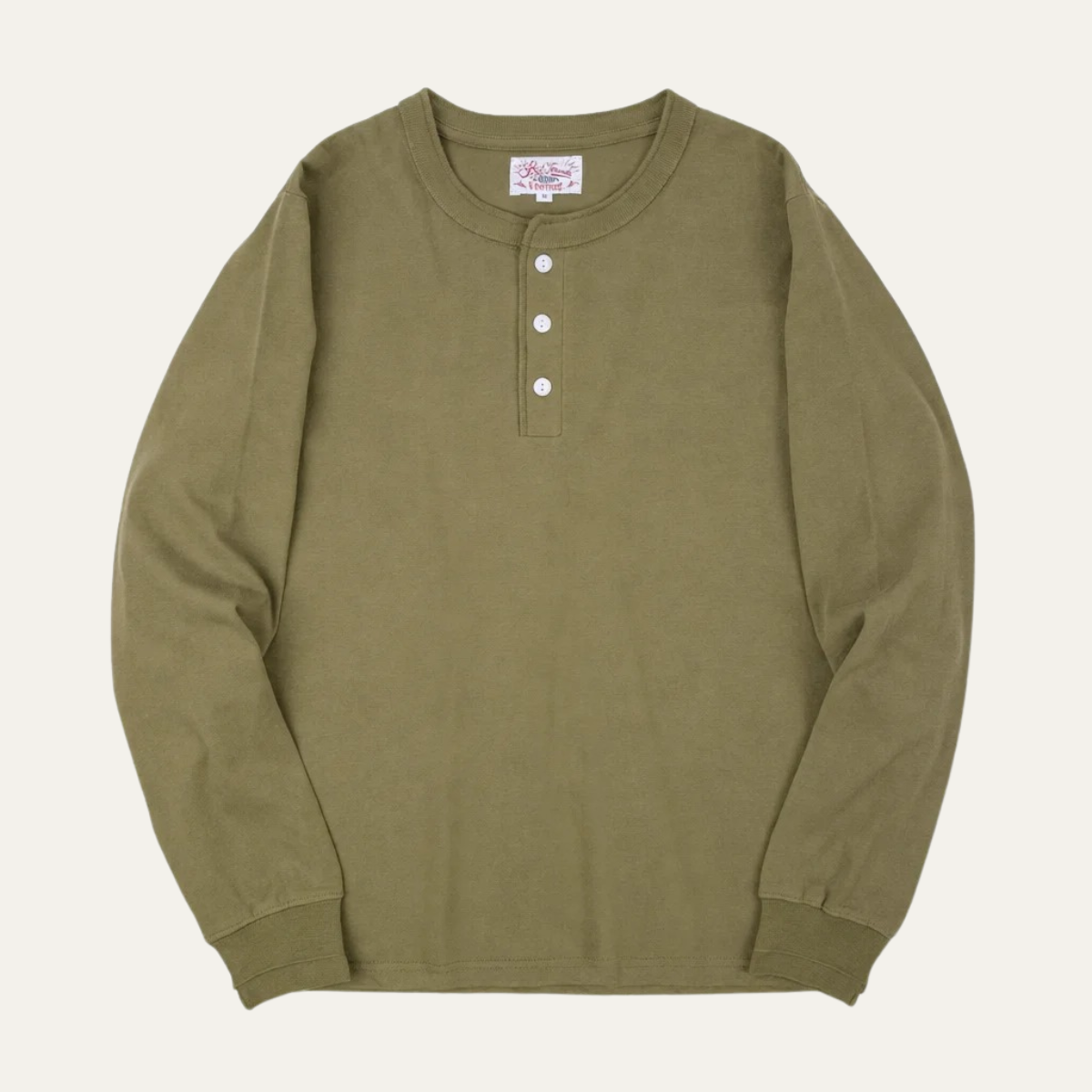 The Umbria Men’s Lightweight Cotton Casual Henley Shirt