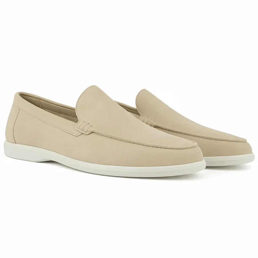 The Saturnia Men's Elegant Suede Slip On Loafers