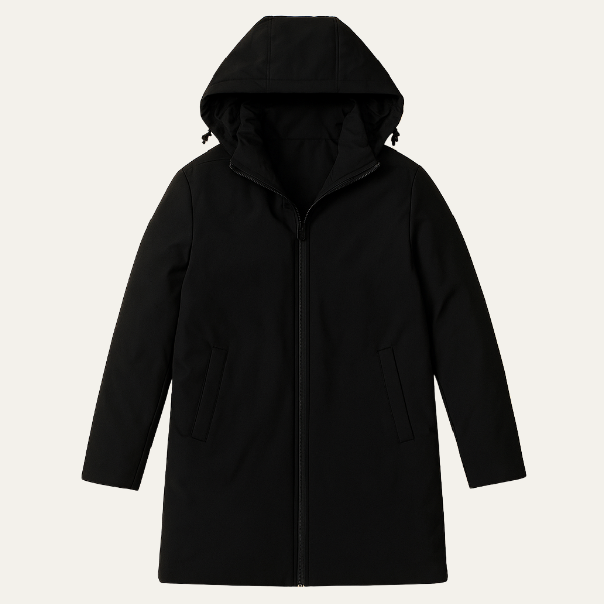 The Hanover Men’s Winter Warm Classic Fit Hooded Coat